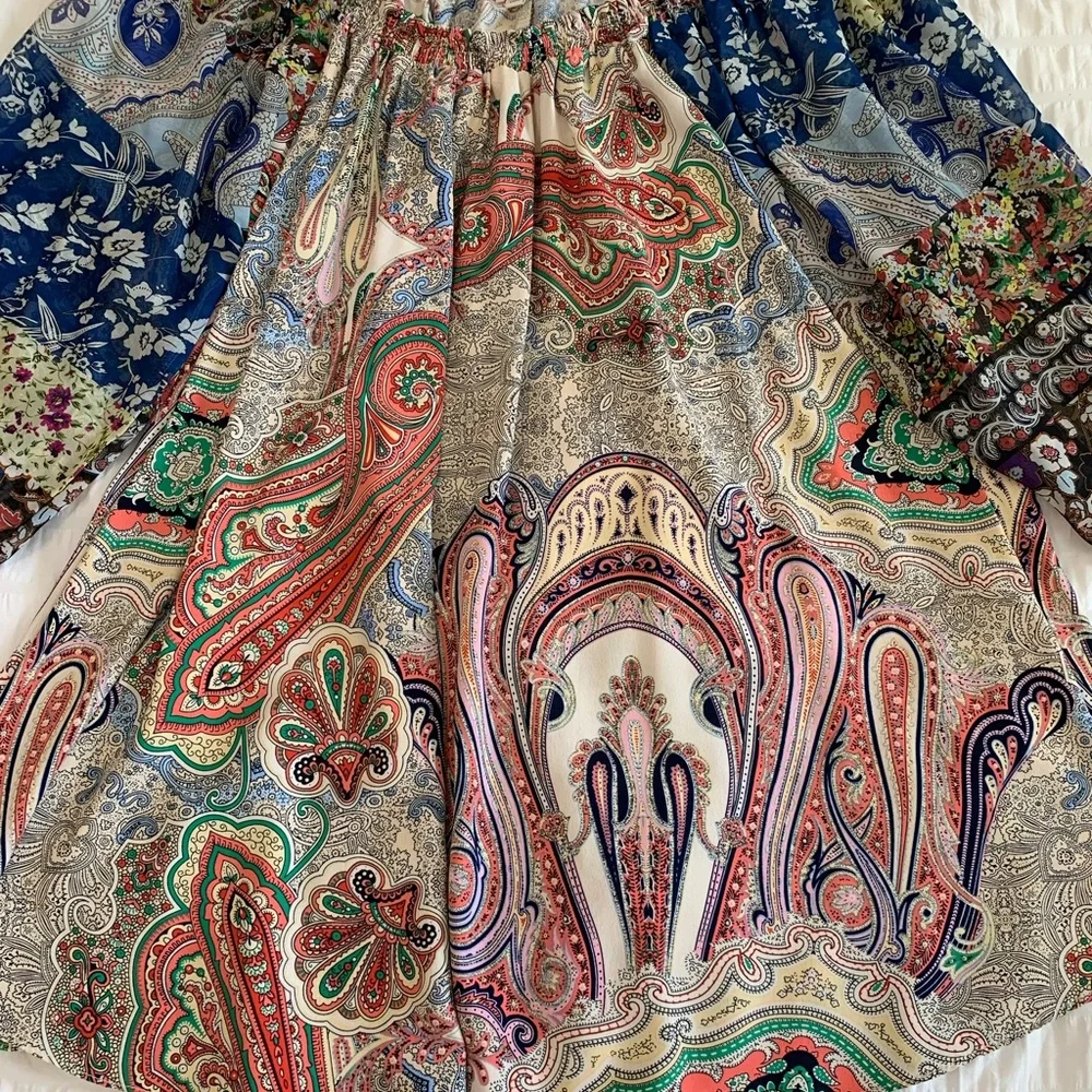 Umgee Mulit Color/Pattern Tunic/Dress - Picture 6 of 14